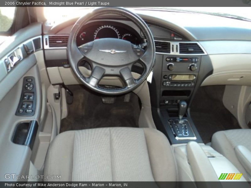 Midnight Blue Pearl / Light Taupe 2006 Chrysler Pacifica