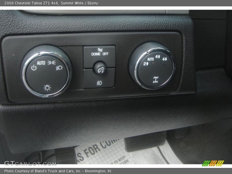 Summit White / Ebony 2009 Chevrolet Tahoe Z71 4x4