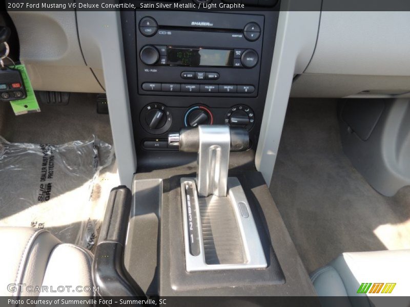  2007 Mustang V6 Deluxe Convertible 5 Speed Automatic Shifter