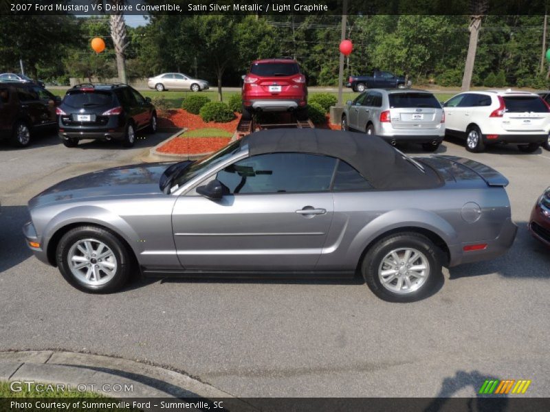  2007 Mustang V6 Deluxe Convertible Satin Silver Metallic