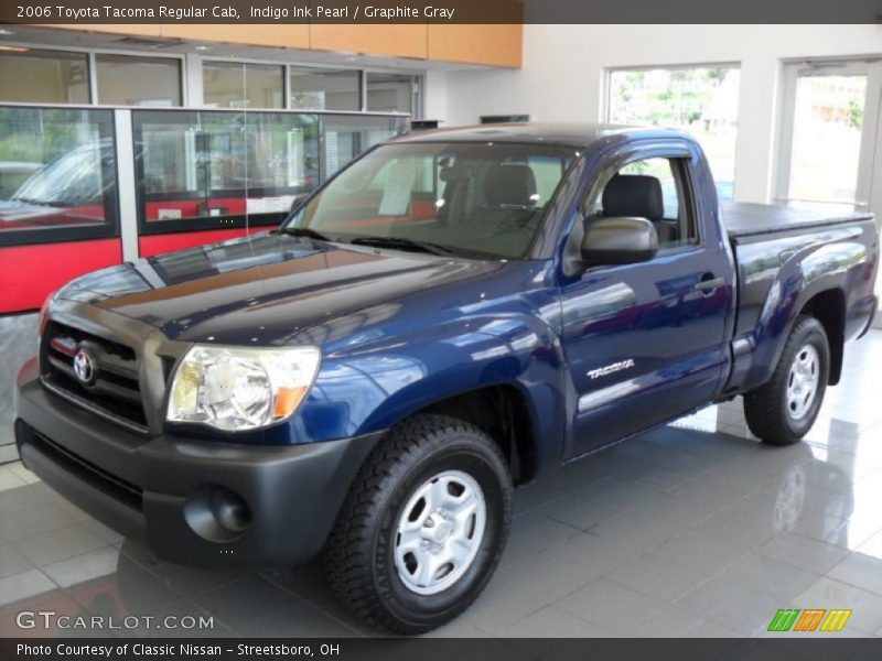 Indigo Ink Pearl / Graphite Gray 2006 Toyota Tacoma Regular Cab