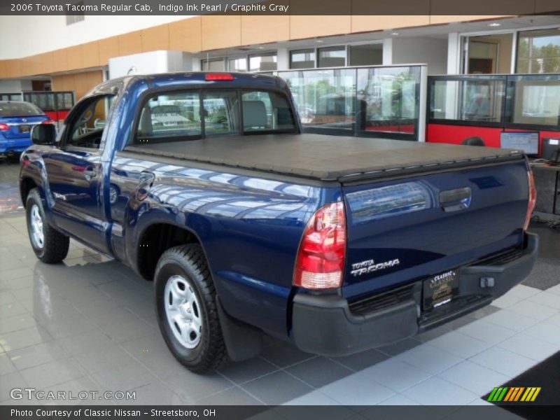 Indigo Ink Pearl / Graphite Gray 2006 Toyota Tacoma Regular Cab