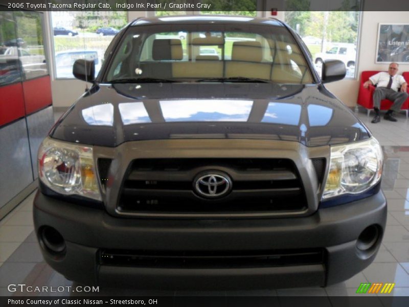 Indigo Ink Pearl / Graphite Gray 2006 Toyota Tacoma Regular Cab