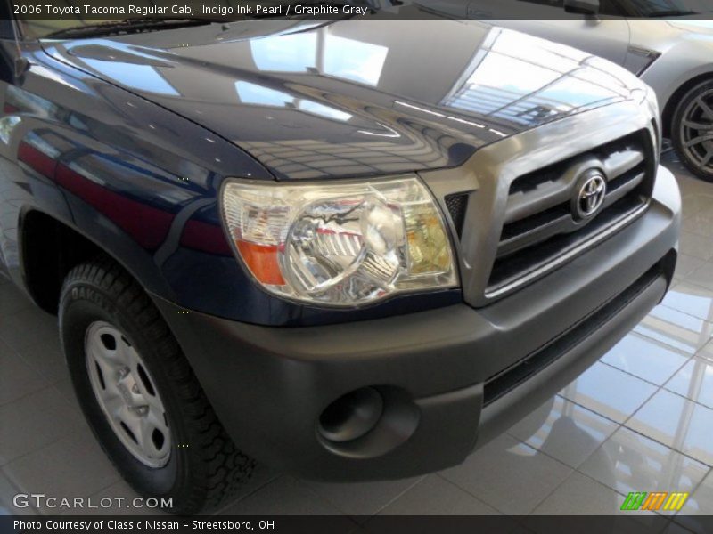Indigo Ink Pearl / Graphite Gray 2006 Toyota Tacoma Regular Cab