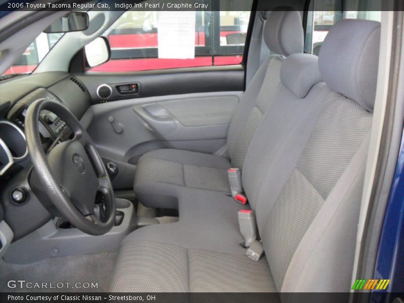 Indigo Ink Pearl / Graphite Gray 2006 Toyota Tacoma Regular Cab