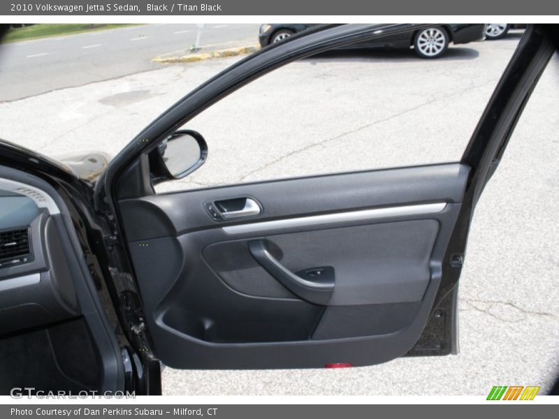 Black / Titan Black 2010 Volkswagen Jetta S Sedan