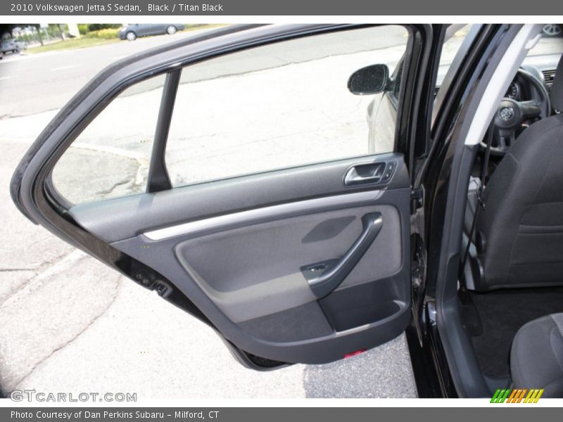 Black / Titan Black 2010 Volkswagen Jetta S Sedan