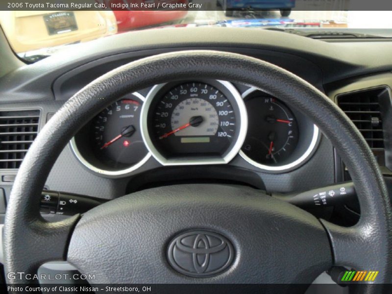 Indigo Ink Pearl / Graphite Gray 2006 Toyota Tacoma Regular Cab