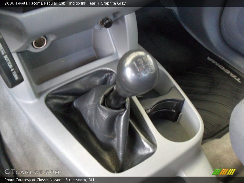 Indigo Ink Pearl / Graphite Gray 2006 Toyota Tacoma Regular Cab