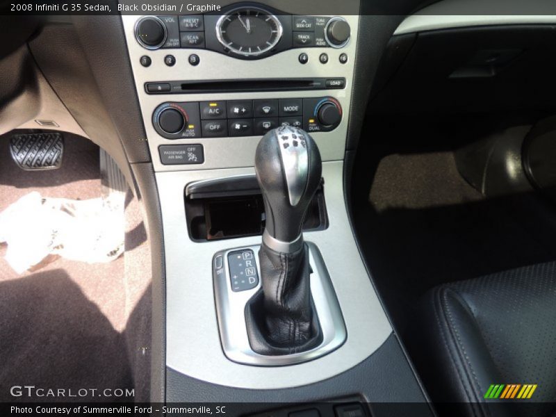 Black Obsidian / Graphite 2008 Infiniti G 35 Sedan