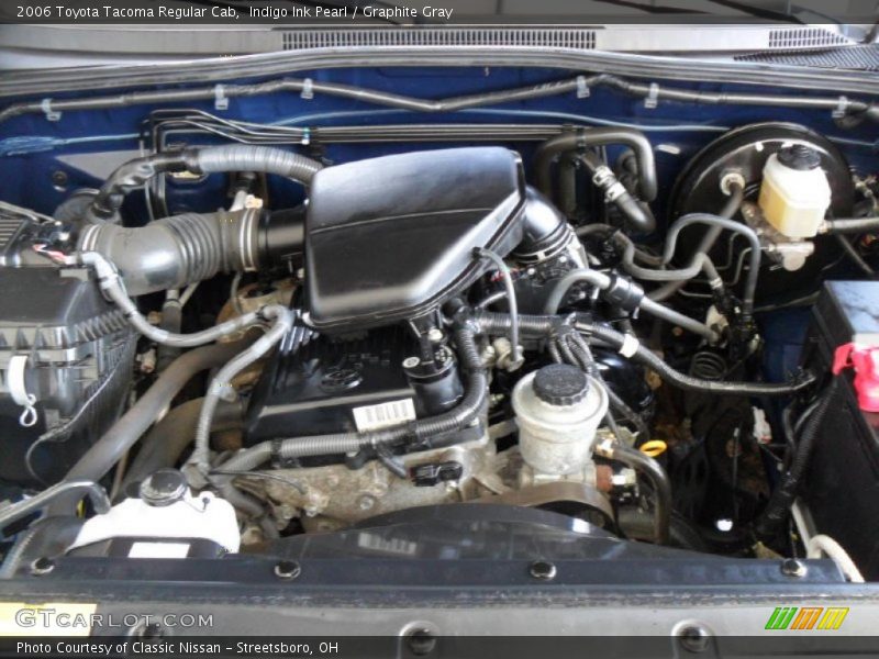Indigo Ink Pearl / Graphite Gray 2006 Toyota Tacoma Regular Cab