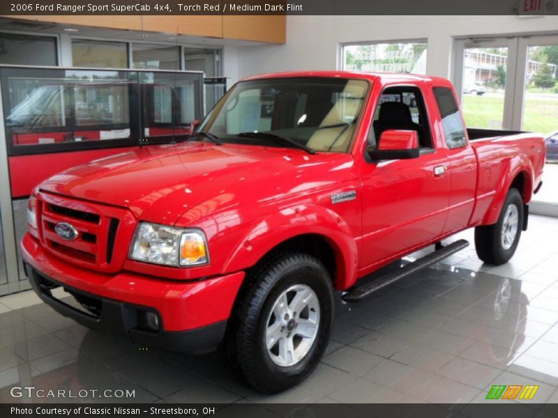 Torch Red / Medium Dark Flint 2006 Ford Ranger Sport SuperCab 4x4