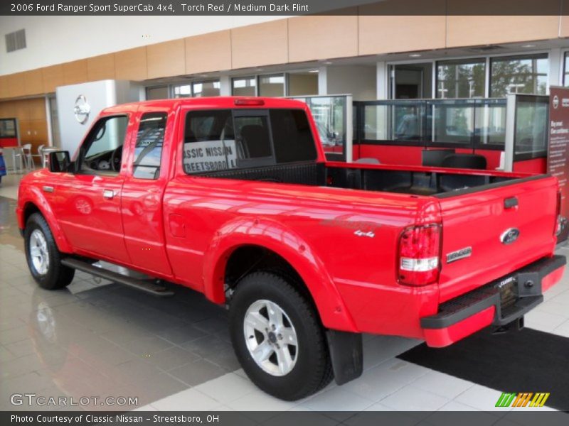 Torch Red / Medium Dark Flint 2006 Ford Ranger Sport SuperCab 4x4
