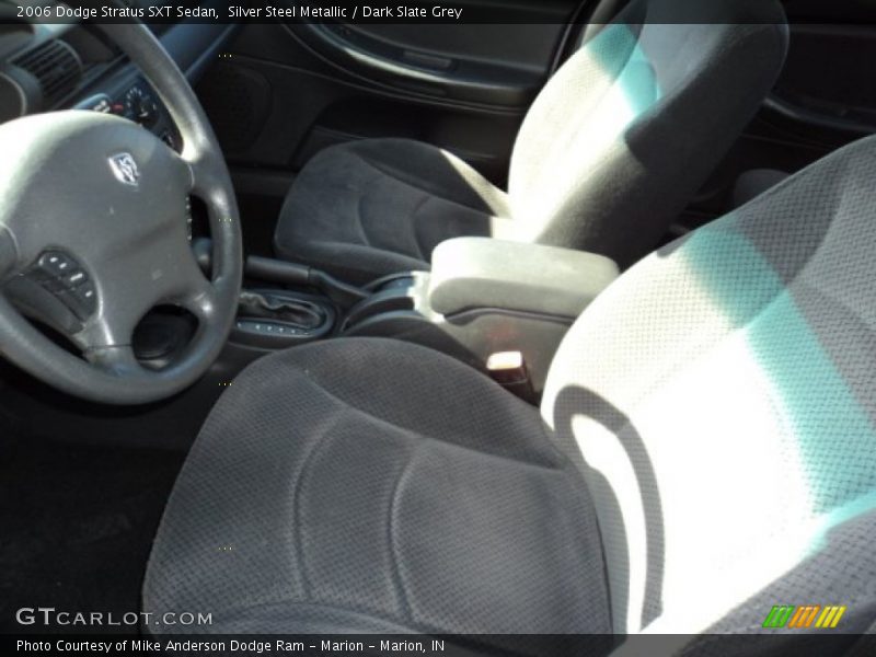 Silver Steel Metallic / Dark Slate Grey 2006 Dodge Stratus SXT Sedan