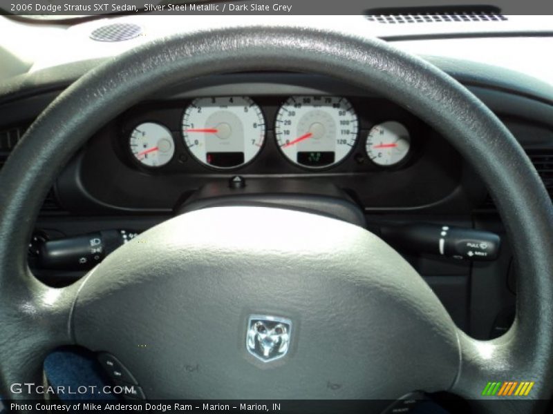 Silver Steel Metallic / Dark Slate Grey 2006 Dodge Stratus SXT Sedan