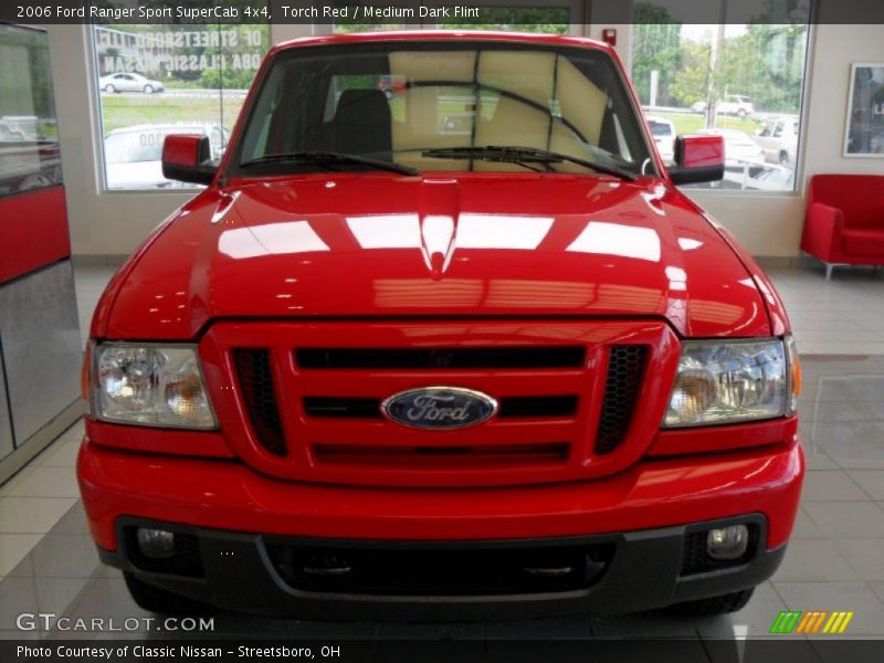 Torch Red / Medium Dark Flint 2006 Ford Ranger Sport SuperCab 4x4