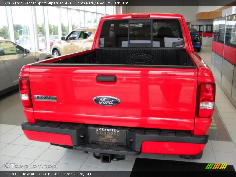 Torch Red / Medium Dark Flint 2006 Ford Ranger Sport SuperCab 4x4