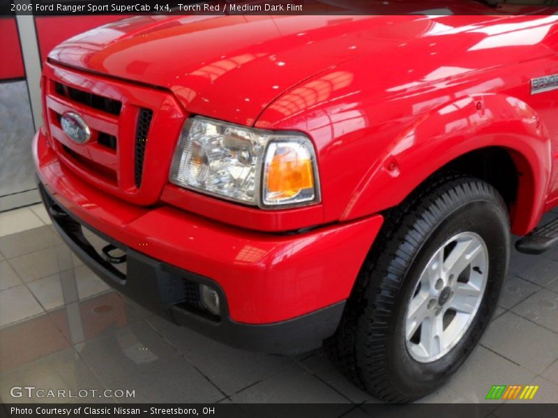 Torch Red / Medium Dark Flint 2006 Ford Ranger Sport SuperCab 4x4