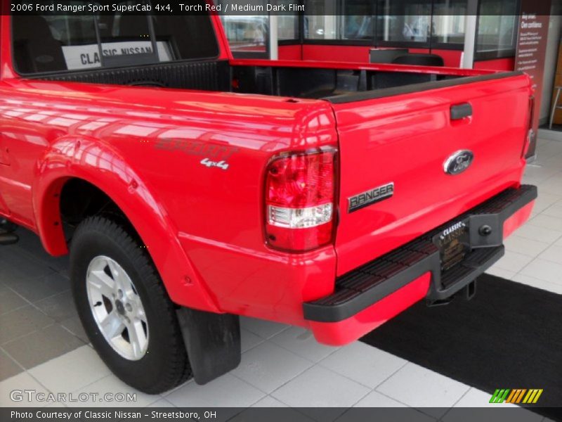Torch Red / Medium Dark Flint 2006 Ford Ranger Sport SuperCab 4x4