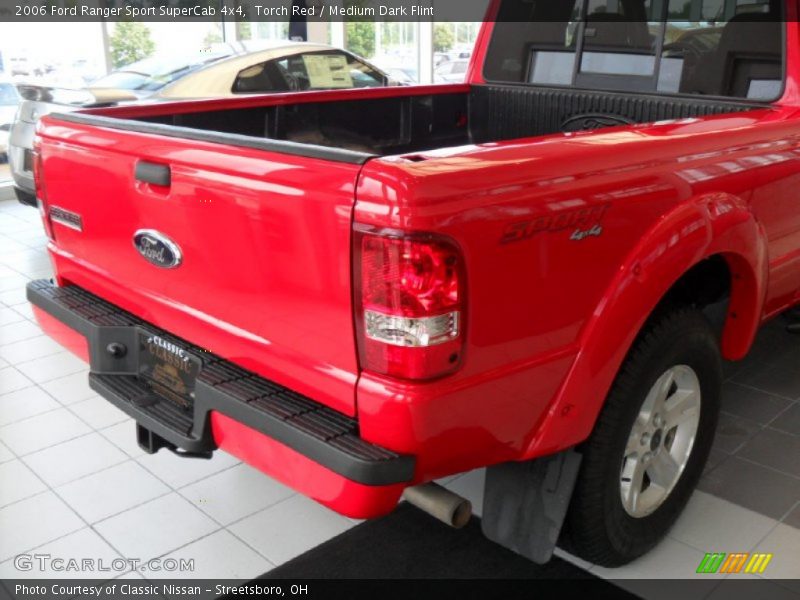 Torch Red / Medium Dark Flint 2006 Ford Ranger Sport SuperCab 4x4