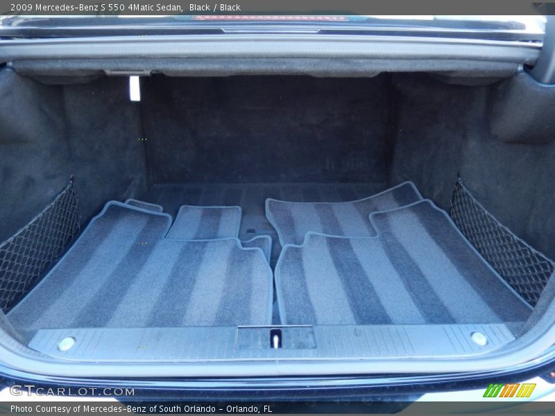 Black / Black 2009 Mercedes-Benz S 550 4Matic Sedan