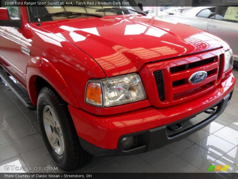 Torch Red / Medium Dark Flint 2006 Ford Ranger Sport SuperCab 4x4