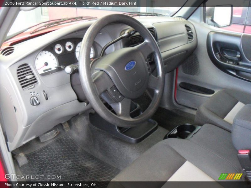 Torch Red / Medium Dark Flint 2006 Ford Ranger Sport SuperCab 4x4
