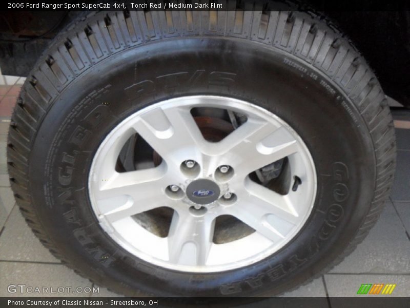 Torch Red / Medium Dark Flint 2006 Ford Ranger Sport SuperCab 4x4