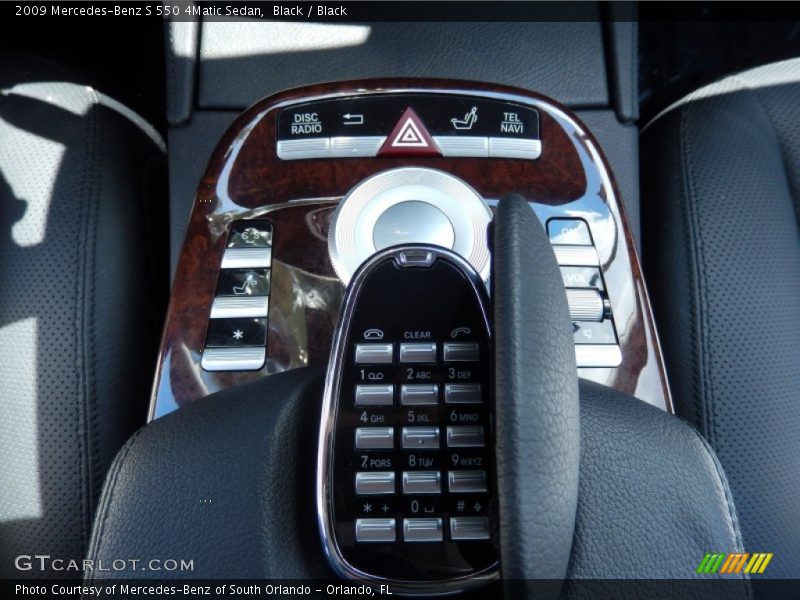 Black / Black 2009 Mercedes-Benz S 550 4Matic Sedan