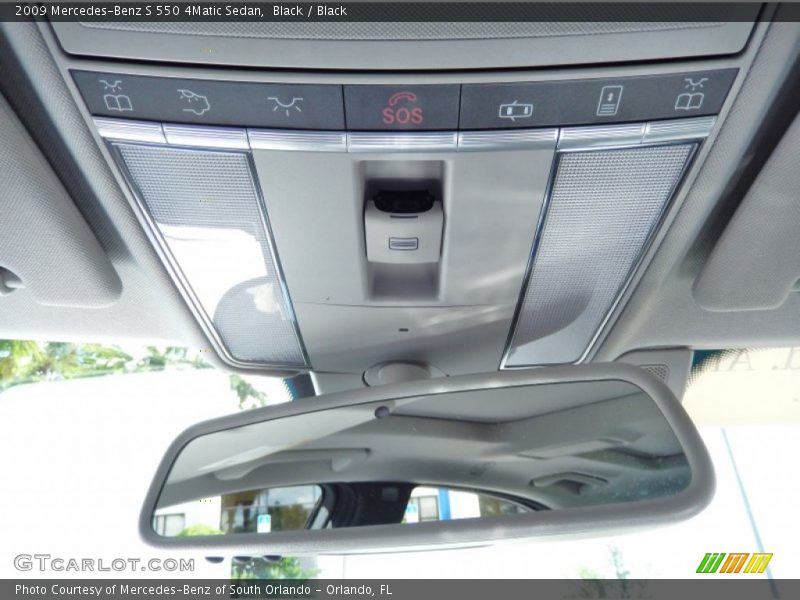Black / Black 2009 Mercedes-Benz S 550 4Matic Sedan