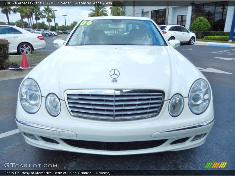 Alabaster White / Ash 2006 Mercedes-Benz E 320 CDI Sedan