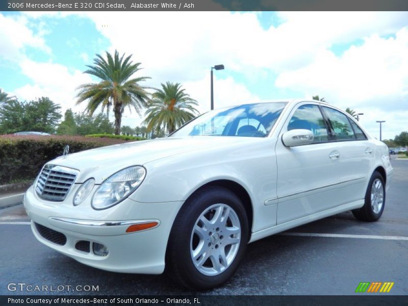 Front 3/4 View of 2006 E 320 CDI Sedan