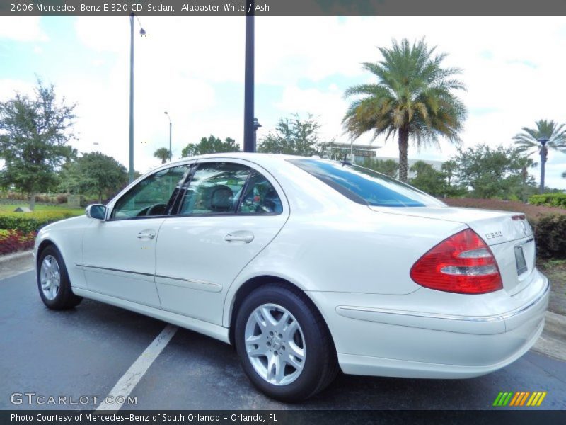 Alabaster White / Ash 2006 Mercedes-Benz E 320 CDI Sedan