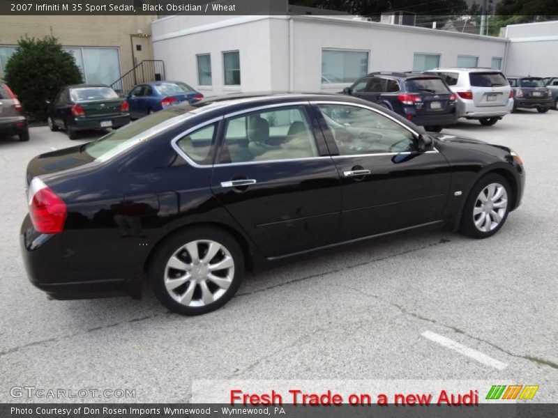 Black Obsidian / Wheat 2007 Infiniti M 35 Sport Sedan