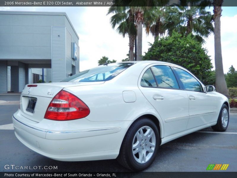 Alabaster White / Ash 2006 Mercedes-Benz E 320 CDI Sedan