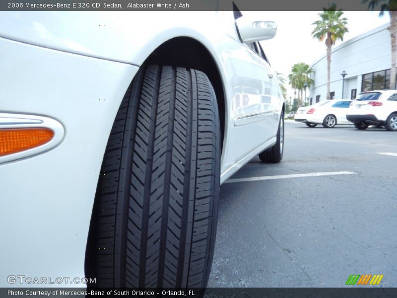 Alabaster White / Ash 2006 Mercedes-Benz E 320 CDI Sedan