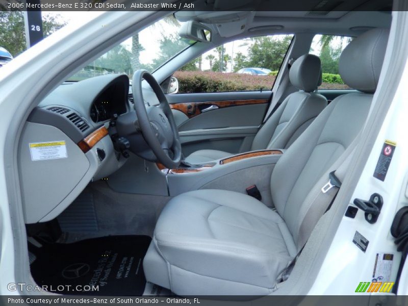  2006 E 320 CDI Sedan Ash Interior