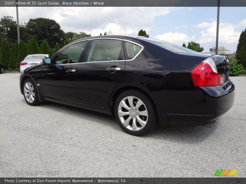 Black Obsidian / Wheat 2007 Infiniti M 35 Sport Sedan