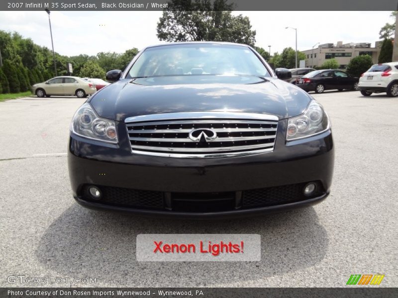 Black Obsidian / Wheat 2007 Infiniti M 35 Sport Sedan
