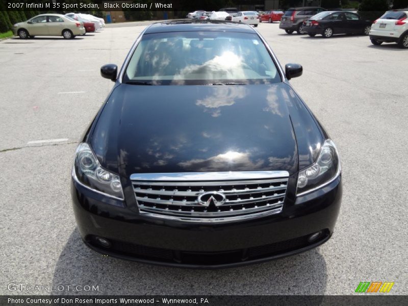 Black Obsidian / Wheat 2007 Infiniti M 35 Sport Sedan