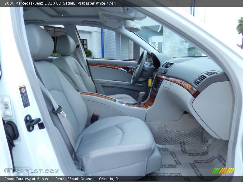 Front Seat of 2006 E 320 CDI Sedan