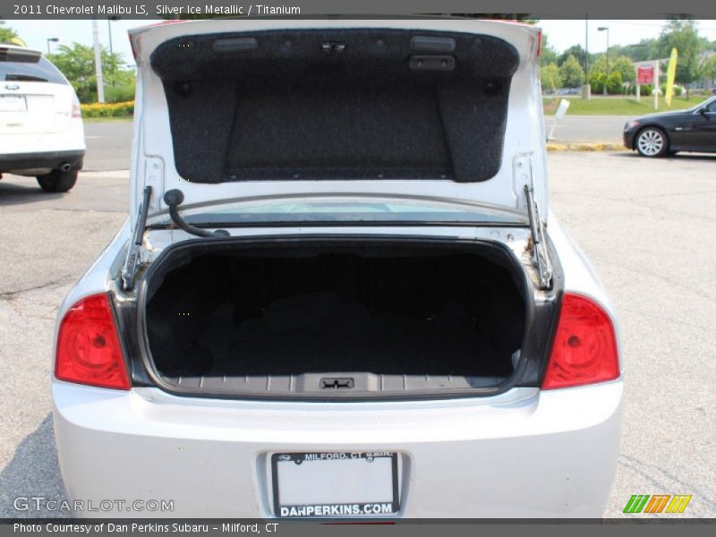 Silver Ice Metallic / Titanium 2011 Chevrolet Malibu LS