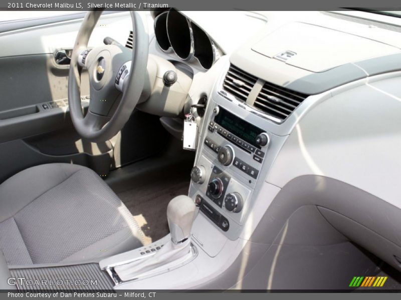 Silver Ice Metallic / Titanium 2011 Chevrolet Malibu LS