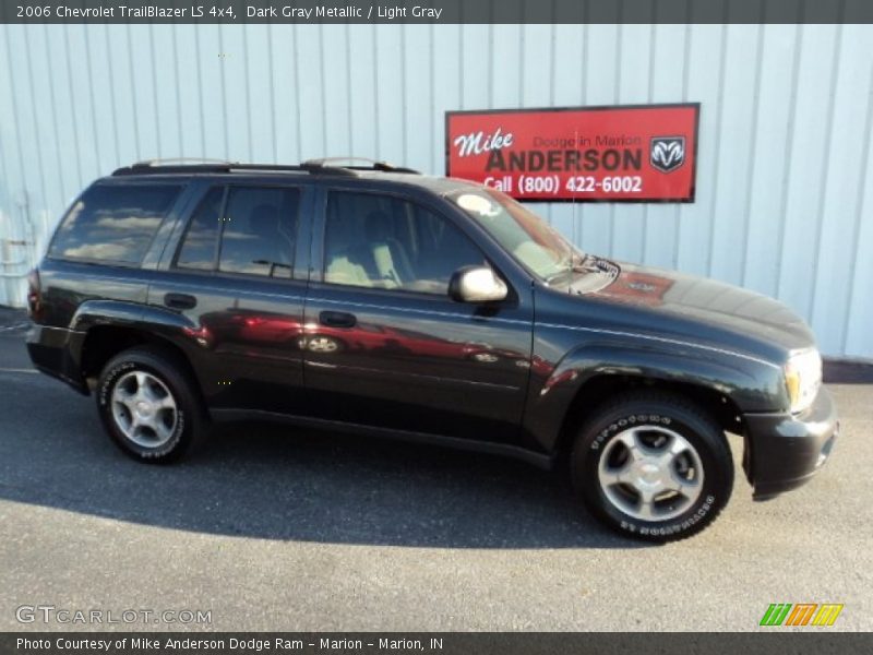 Dark Gray Metallic / Light Gray 2006 Chevrolet TrailBlazer LS 4x4