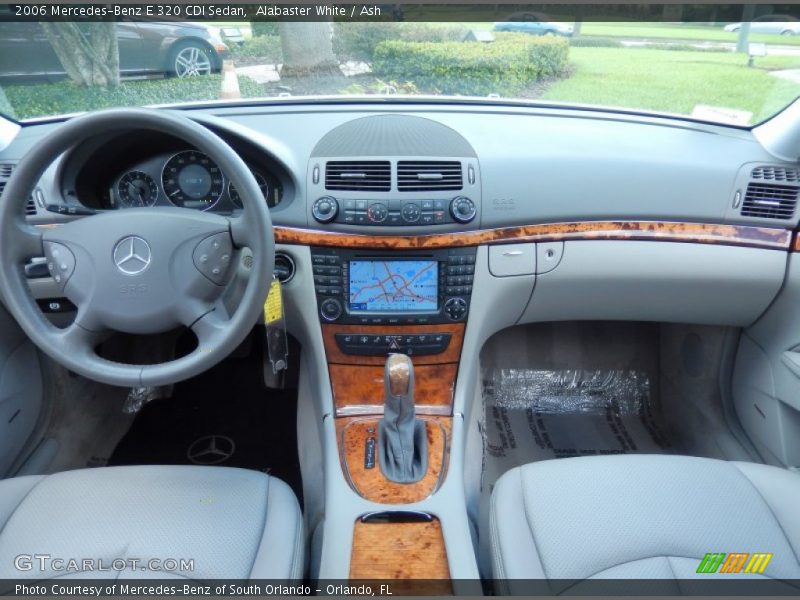 Dashboard of 2006 E 320 CDI Sedan