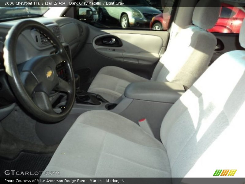 Dark Gray Metallic / Light Gray 2006 Chevrolet TrailBlazer LS 4x4