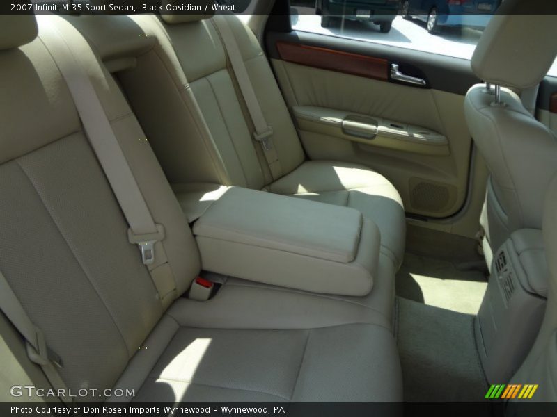 Black Obsidian / Wheat 2007 Infiniti M 35 Sport Sedan
