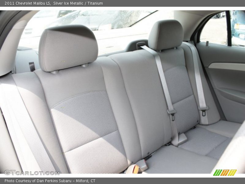 Silver Ice Metallic / Titanium 2011 Chevrolet Malibu LS