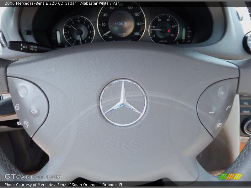 Alabaster White / Ash 2006 Mercedes-Benz E 320 CDI Sedan