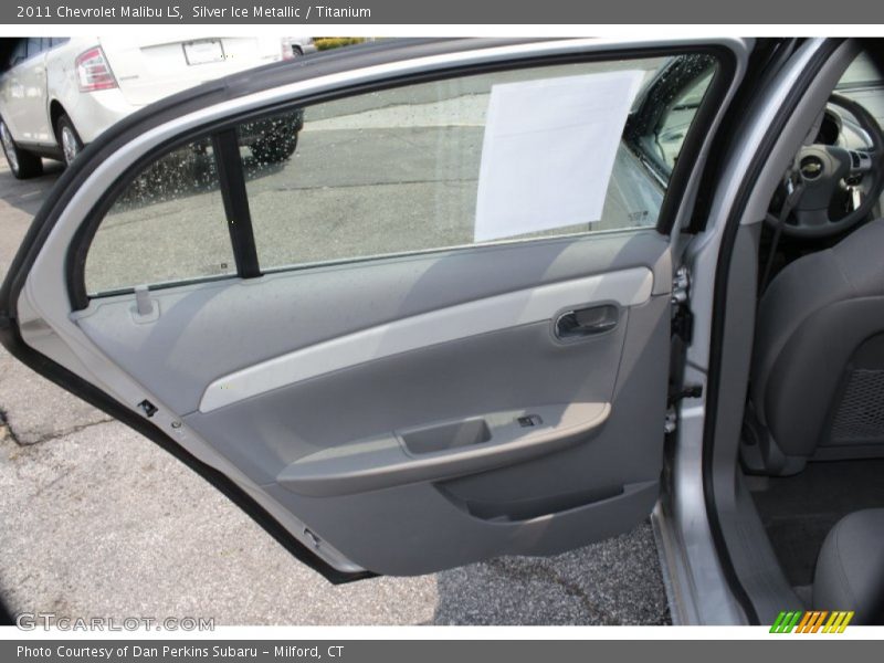 Silver Ice Metallic / Titanium 2011 Chevrolet Malibu LS